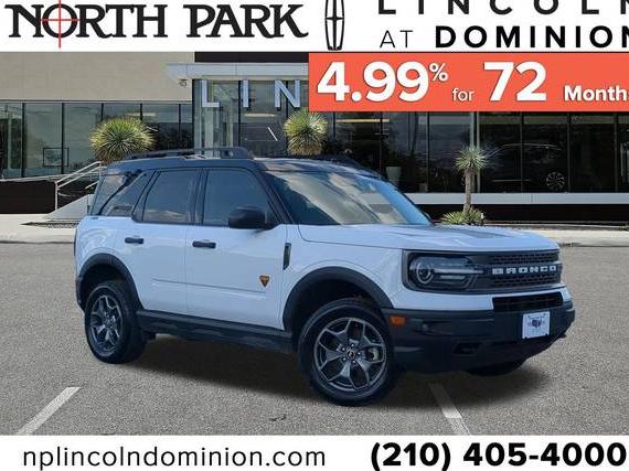 FORD BRONCO SPORT 2022 3FMCR9D92NRD76329 image